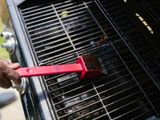 Grill brush (stainless steel)